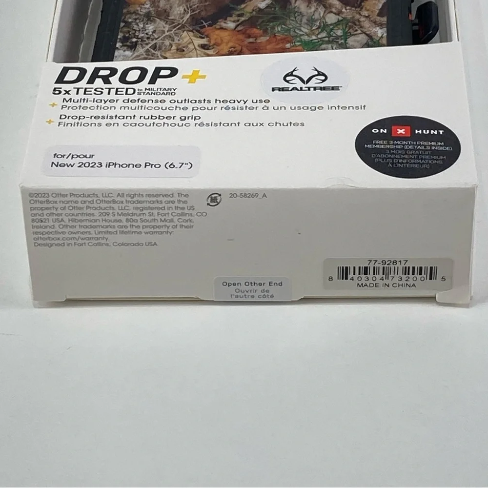 OtterBox Defender Series Realtree Camo Blaze Case for iPhone pro (6.7)